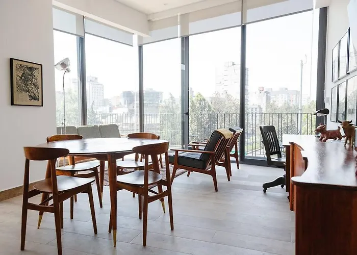 Apartment Mr. W Brand New 2br Balcony Gym Forma Reforma 405 Mexico City